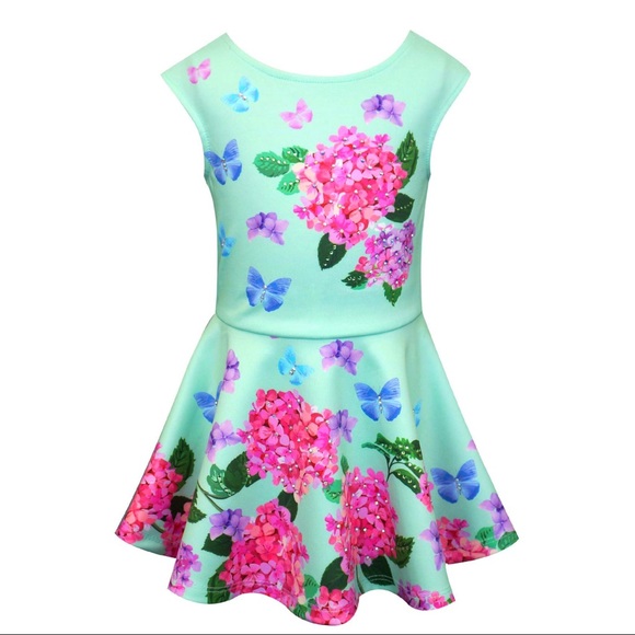 NWT - Hannah Banana - Flower and Butterfly Dress
